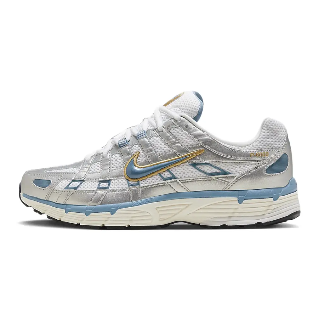 Nike P-6000 Metallic Silver Aegean Storm Bulk